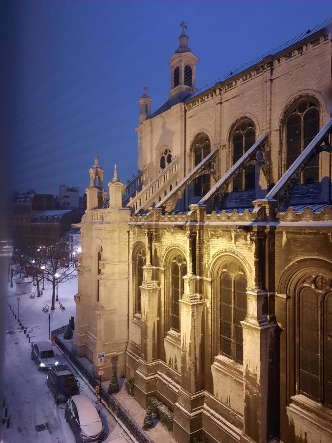 St Catherine - Sweet Home - Bxl - Studio Apartment With City View Brüssel Exterior foto