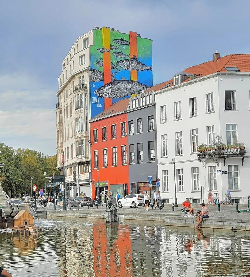 St Catherine - Sweet Home - Bxl - Studio Apartment With City View Brüssel Exterior foto